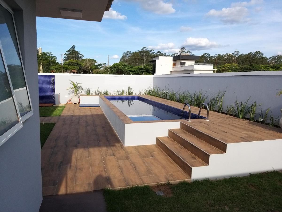 Casa Piscina Climatizada Santa Barbara Resort #Casadecampo131 Águas de Santa Barbara Exterior photo